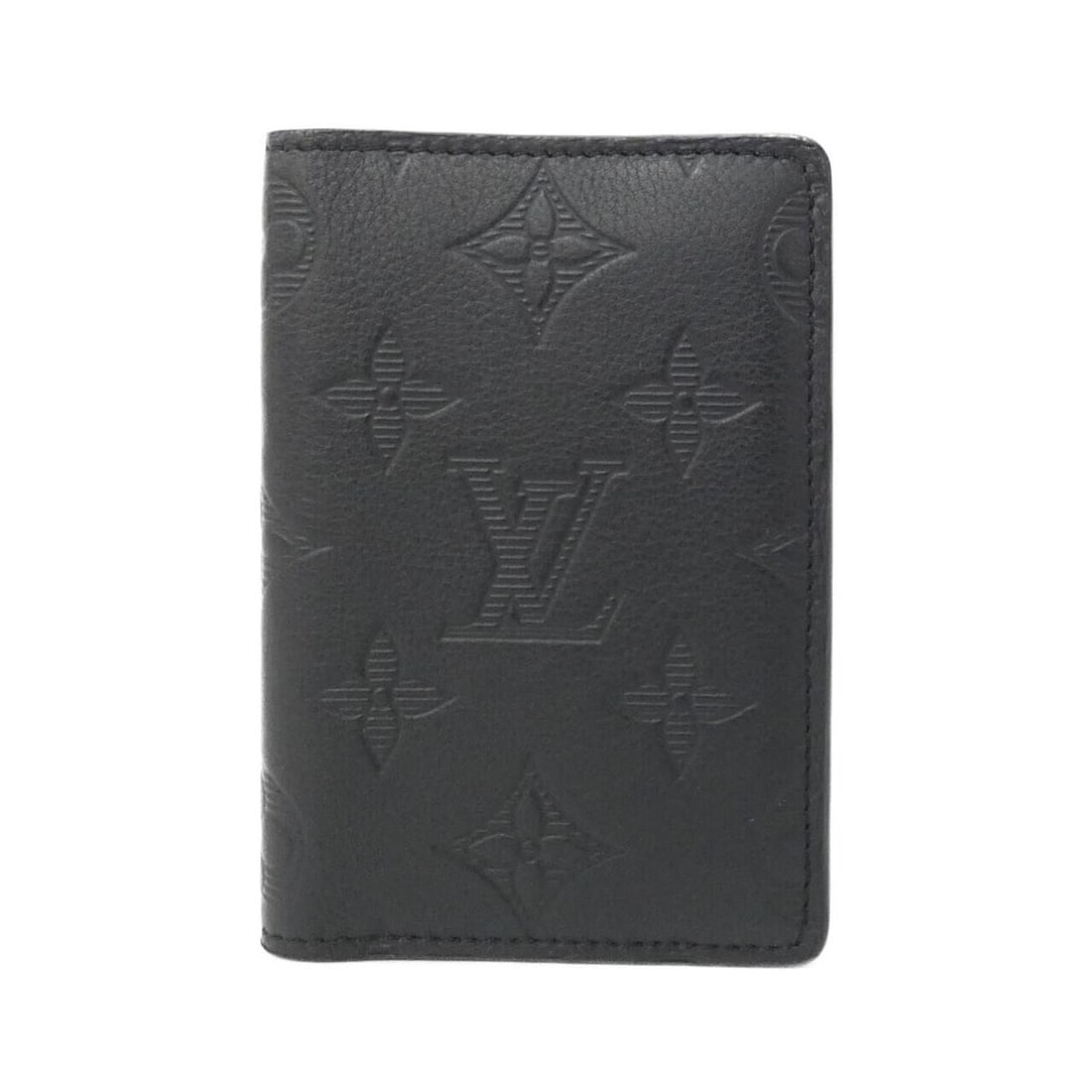 Louis Vuitton Monogram Shadow Organizer de Poche M62899 Business Card Holder/Card Case: --- Catalog ---Category: DesignType: Card caseColor: BlackGender: Men,WomenMaterial: Leather Leather/Fur Type: Calf leatherCategory: GeneralMPN: M62899Brand: Louis VuittonCategory: Physical Properties