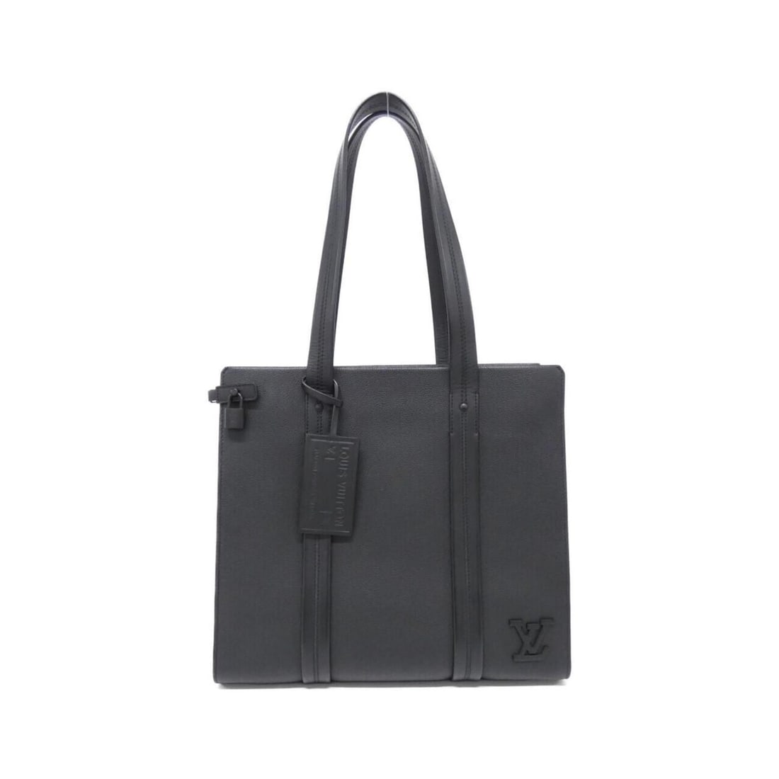 Louis Vuitton LV Aerogram Take Off Tote M57308 Handbag: --- Catalog ---Category: SizeSize (HxWxD): 34cm x 36cm x 13cm / 13.38'' x 14.17'' x 5.11''Category: DesignType: HandbagColor: BlackGender: Men,WomenMaterial: Leather Leather/Fur Type: Calf leatherCate