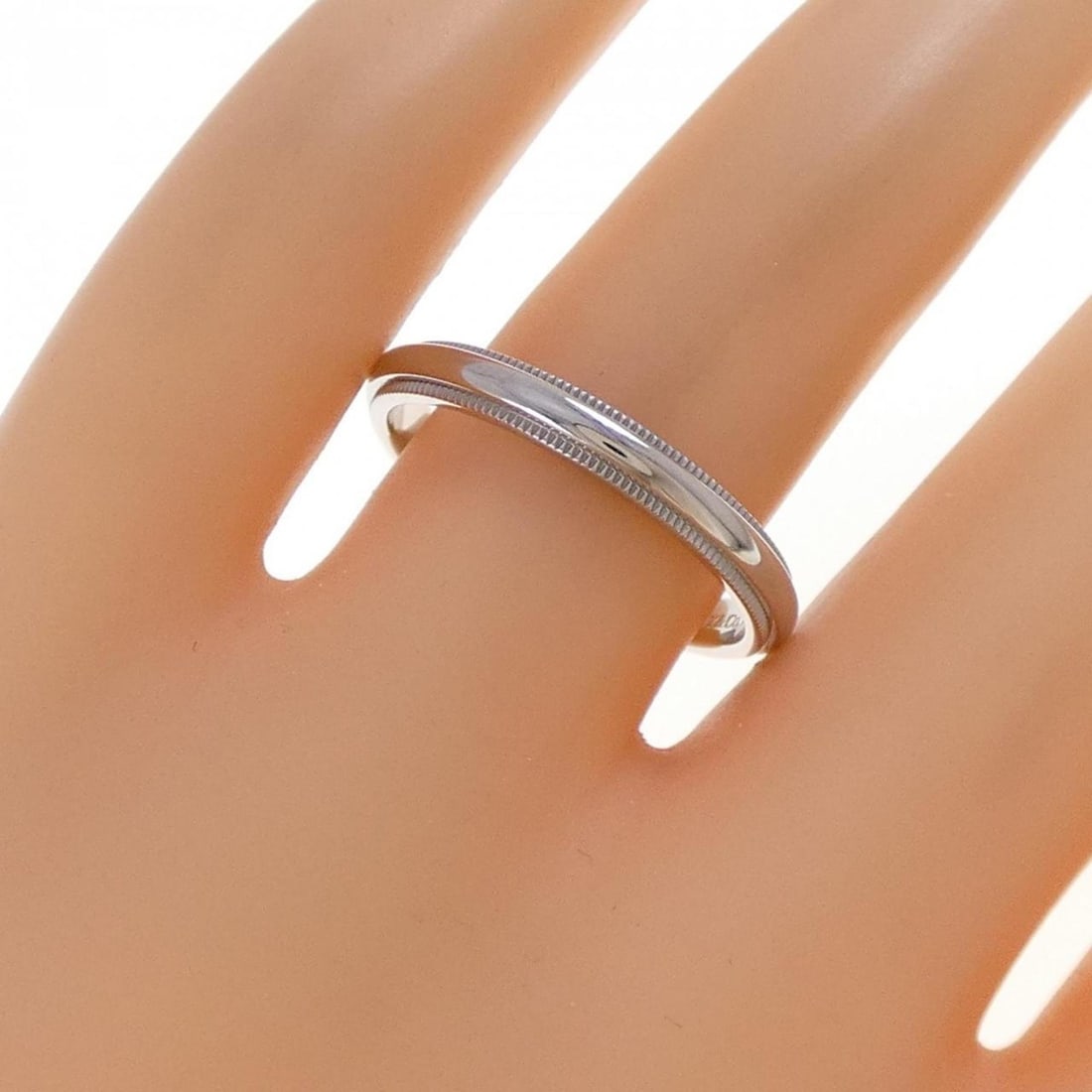 Tiffany Milgrain Ring - 4