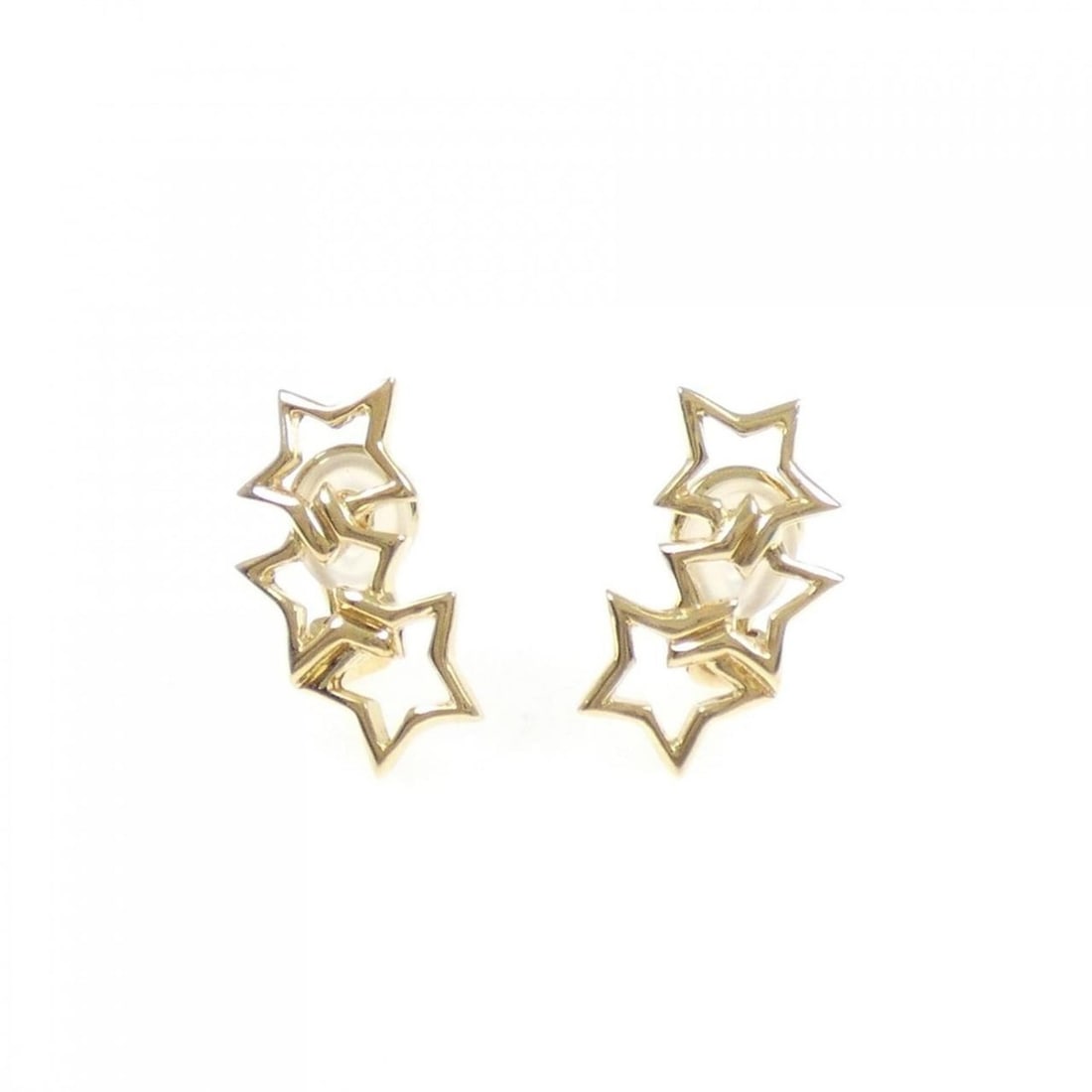 Tiffany 18KYG earrings: --- Catalog ---Category: SizeSize (HxWxD): 22.60mm x 12.70mm / 0.89'' x 0.50''Category: DesignType: Clip earringsGender: WomenMaterial: Yellow gold (18K)Category: GeneralBrand: Tiffany--- Item List
