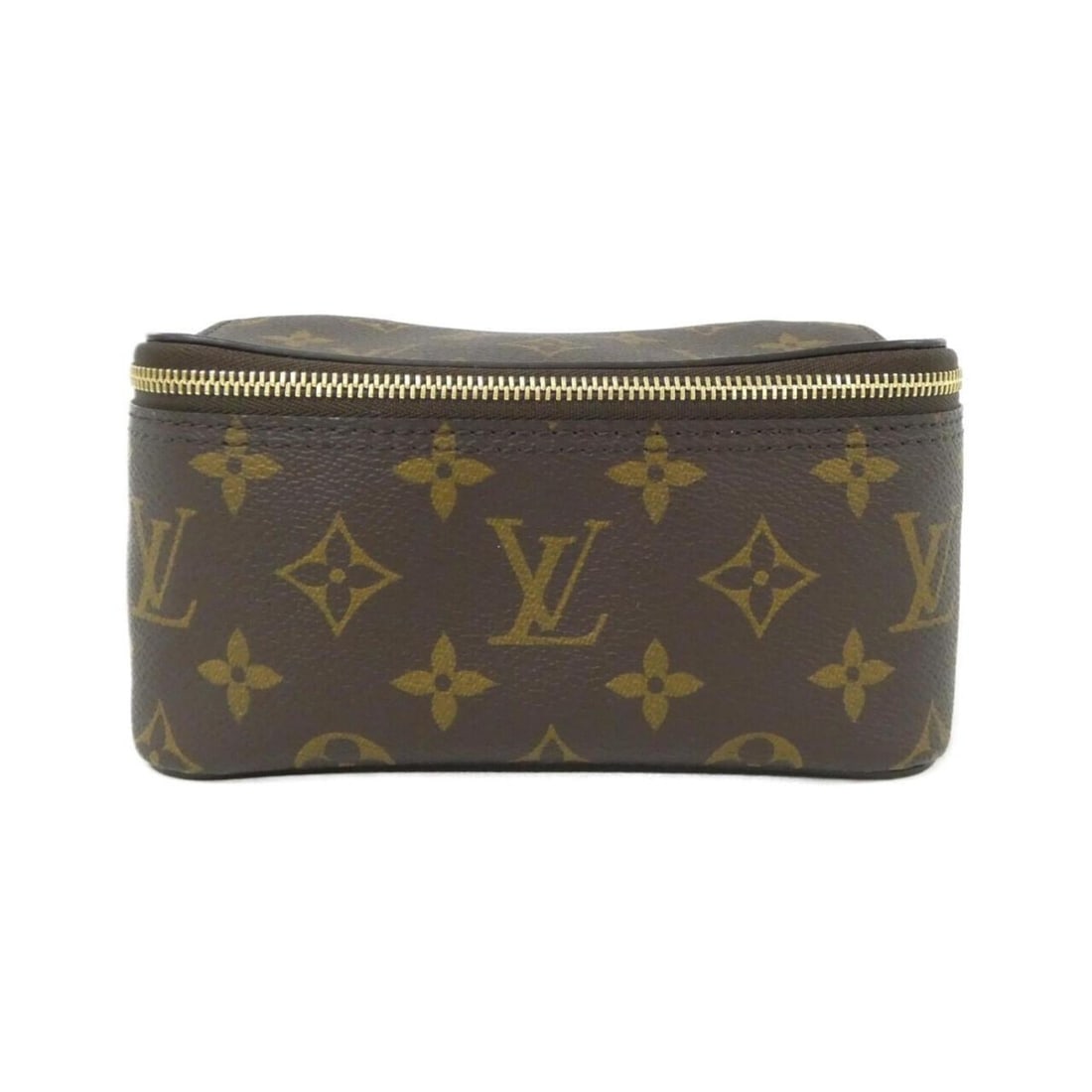 Louis Vuitton Monogram Cube de Langemont PM M43688 Bag/Pouch: --- Catalog ---Category: SizeSize (HxWxD): 9cm x 17cm x 12cm / 3.54'' x 6.69'' x 4.72''Category: DesignType: PouchColor: MarronGender: Men,WomenMaterial: Coated canvas Hardware Color: GoldCategory: