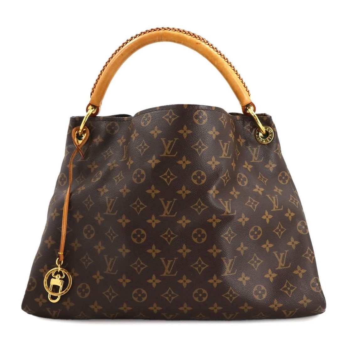 Louis Vuitton Monogram Artsy MM Shoulder Bag, Brown, M40249, Gold Hardware: --- Catalog ---Category: SizeSize (HxWxD): 32cm x 42cm x 19cm / 12.59'' x 16.53'' x 7.48''Category: DesignType: Shoulder bagColor: Brown, MonogramGender: WomenMaterial: Monogram Category: GeneralMPN: