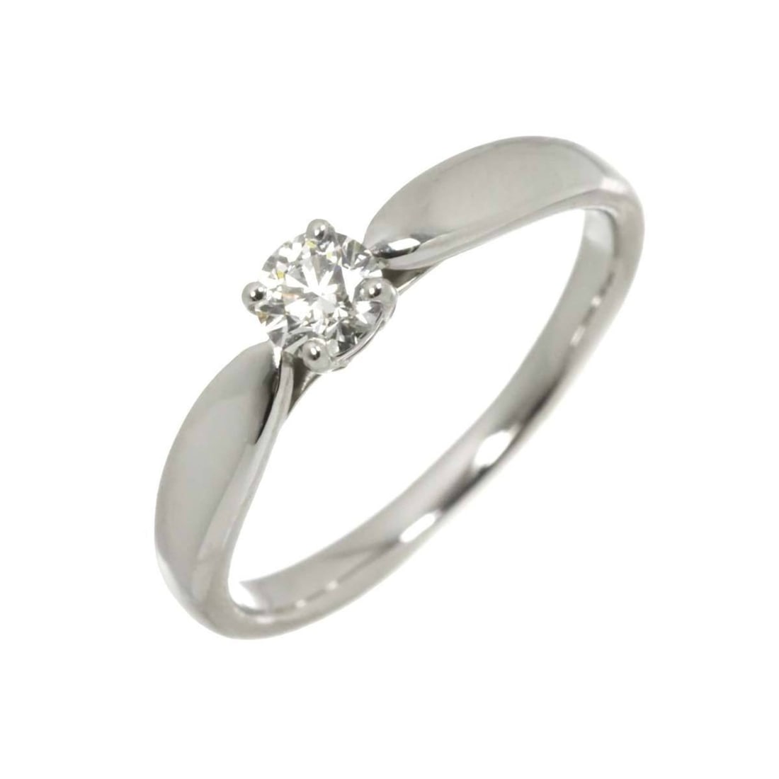 Tiffany & Co. Harmony Diamond Ring, 0.23ct H/VS1/3EX, size 11, platinum.: --- Catalog ---Category: SizeJP Size: 11US Size: 6Category: DesignType: Band ringGender: WomenMaterial: Platinum 950Category: GeneralBrand: Tiffany--- Item List ---Section: ConditionRanking: Rank SA U