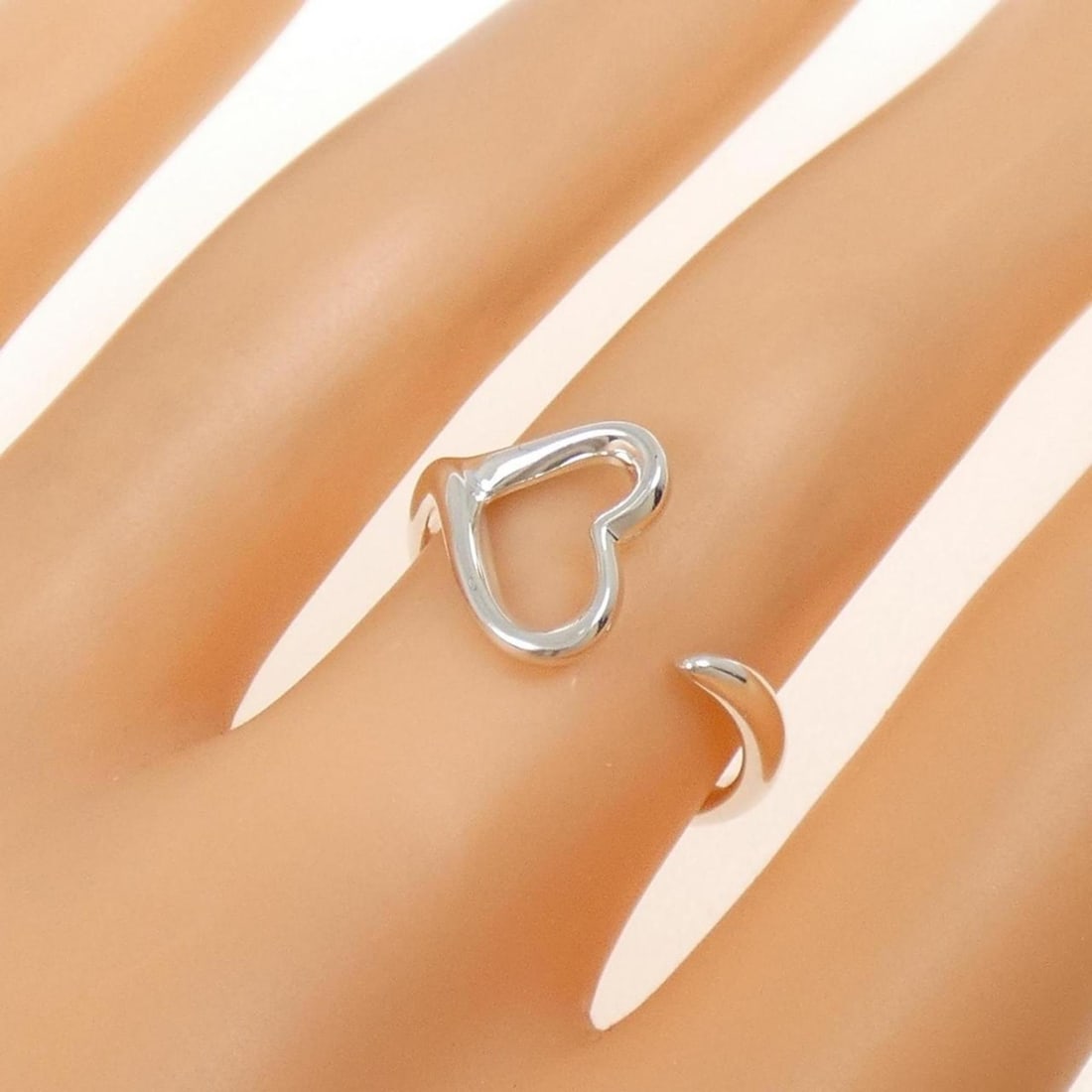 Tiffany Open Heart Ring - 5