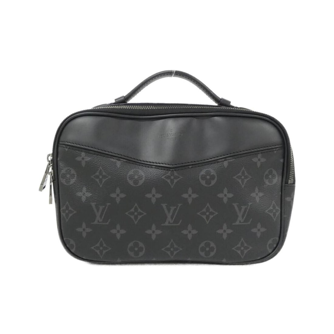 Louis Vuitton Monogram Eclipse Bum Bag M42906 Shoulder: --- Catalog ---Category: SizeSize (HxWxD): 18cm x 25cm x 6cm / 7.08'' x 9.84'' x 2.36''Category: DesignType: Shoulder bagColor: BlackGender: MenMaterial: Coated canvas Hardware Color: SilverCategory: