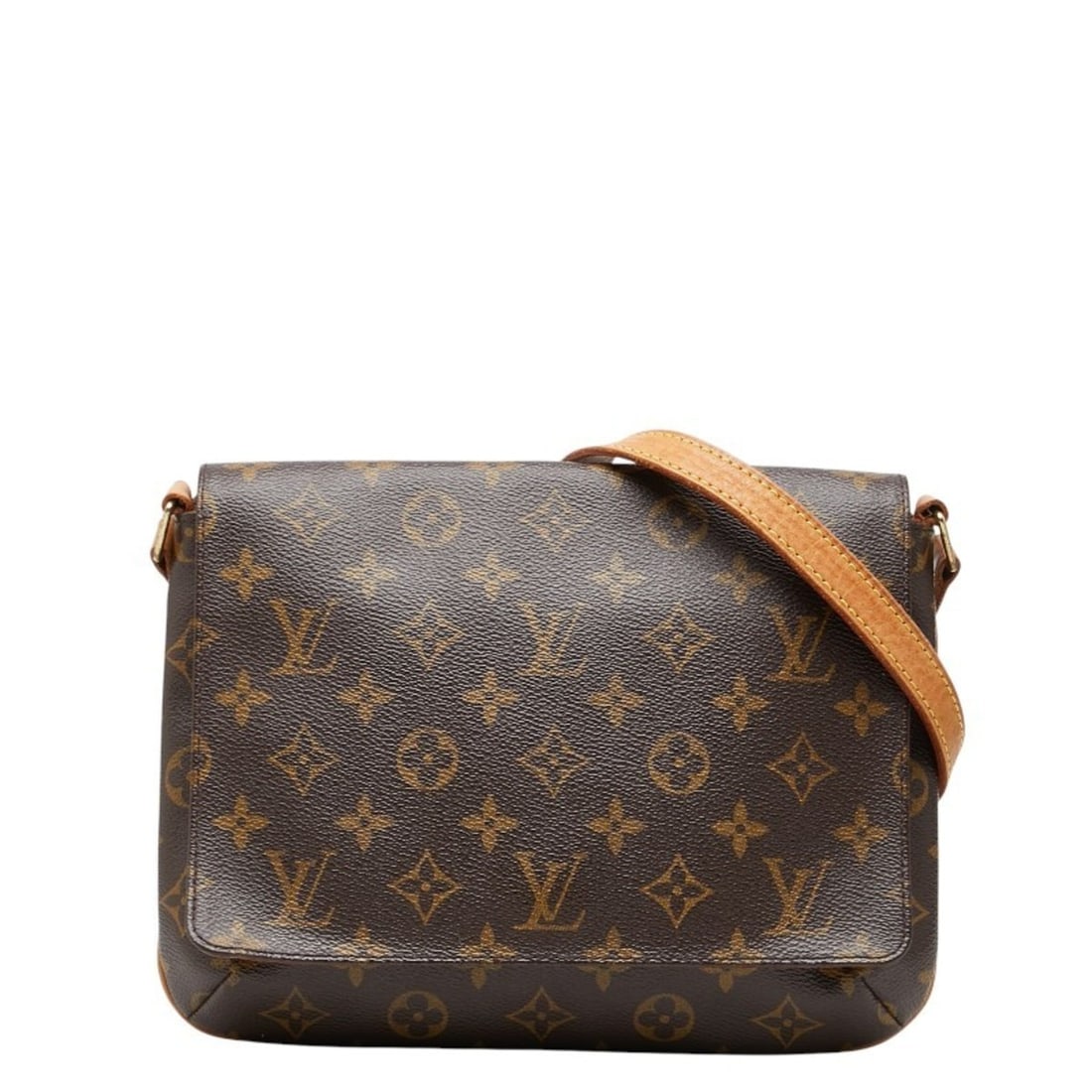 Louis Vuitton Monogram Musette Tango Short Crossbody Shoulder Bag M51257 Brown Leather Women's LOUIS: --- Catalog ---Category: SizeSize (HxWxD): 20cm x 26cm x 4cm / 7.87'' x 10.23'' x 1.57''Category: DesignType: Shoulder bagColor: BrownGender: WomenMaterial: PVC , Leather Category: GeneralMPN: M51257B