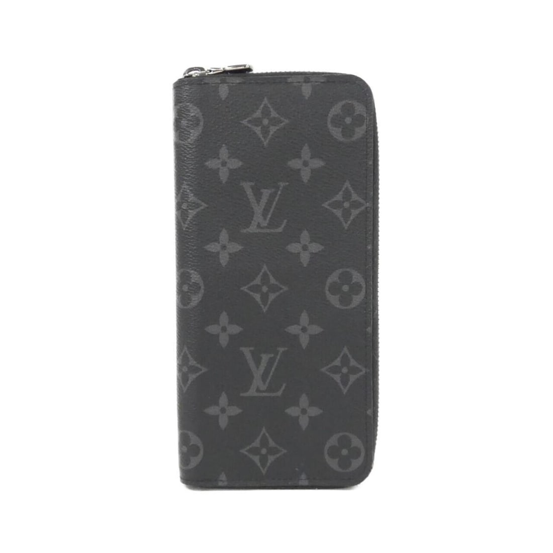 Louis Vuitton Monogram Eclipse Zippy Wallet Vertical M62295: --- Catalog ---Category: SizeSize (HxWxD): 20cm x 10cm x 2cm / 7.87'' x 3.93'' x 0.78''Category: DesignType: Long wallet (bi-fold)Color: BlackGender: Men,WomenMaterial: Coated canvas Category: