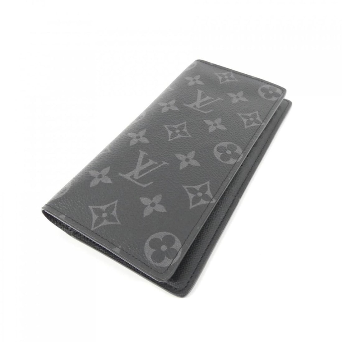 Louis Vuitton Monogram Eclipse Portefeuille Brazza M61697 Wallet - 2