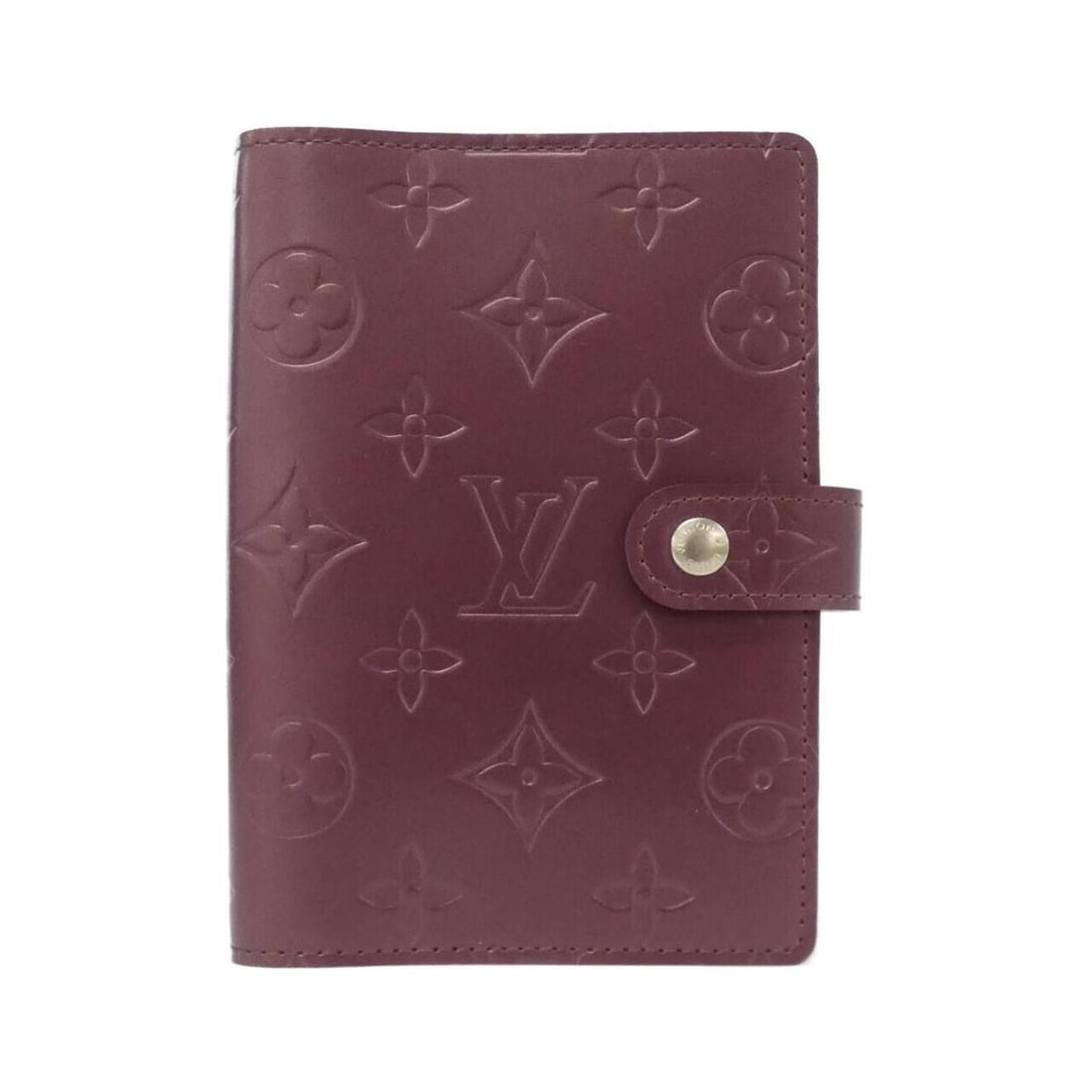 Louis Vuitton Monogram Matte Agenda PM R20936 Organizer: --- Catalog ---Category: DesignColor: VioletGender: Women,MenMaterial: Leather Category: GeneralMPN: R20936Brand: Louis VuittonCategory: Physical PropertiesSize (HxWxD): 14cm x 10cm x 2cm / 5.51'' x