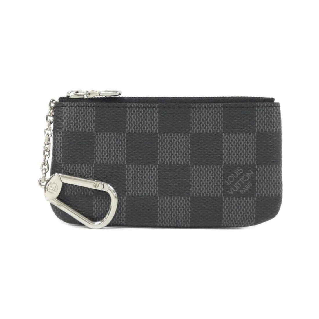 Louis Vuitton Damier Graphite Card & Key Case Pochette Clé N60155 Coin (1 of 17)