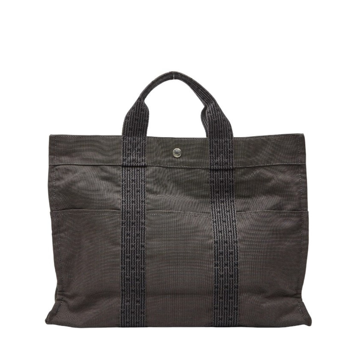 Hermès Air Line GM Handbag, Tote Bag, Business Gray Canvas, Men's HERMES: --- Catalog ---Category: SizeSize (HxWxD): 32cm x 42cm x 12cm / 12.59'' x 16.53'' x 4.72''Category: DesignType: Briefcase, Handbag, Tote bagColor: GrayGender: MenMaterial: Canvas Category: