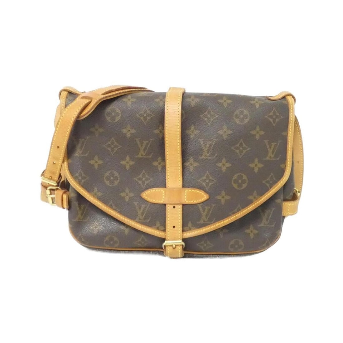 Louis Vuitton Monogram Saumur 30cm Shoulder Bag M42256: --- Catalog ---Category: SizeSize (HxWxD): 20cm x 28cm x 11cm / 7.87'' x 11.02'' x 4.33''Category: DesignType: Shoulder bagColor: MarronGender: WomenMaterial: Coated canvas Hardware Color: GoldCategor