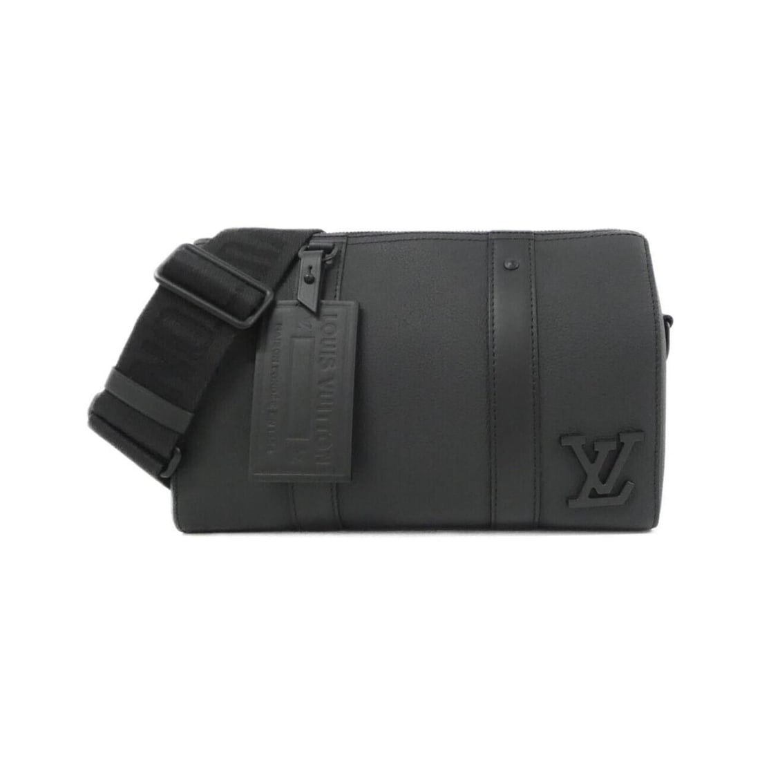 Louis Vuitton LV Aerogram City Keepall M59255 Shoulder Bag: --- Catalog ---Category: SizeSize (HxWxD): 17cm x 27cm x 13cm / 6.69'' x 10.62'' x 5.11''Category: DesignType: Shoulder bagColor: BlackGender: Women,MenMaterial: Leather Leather/Fur Type: Calf