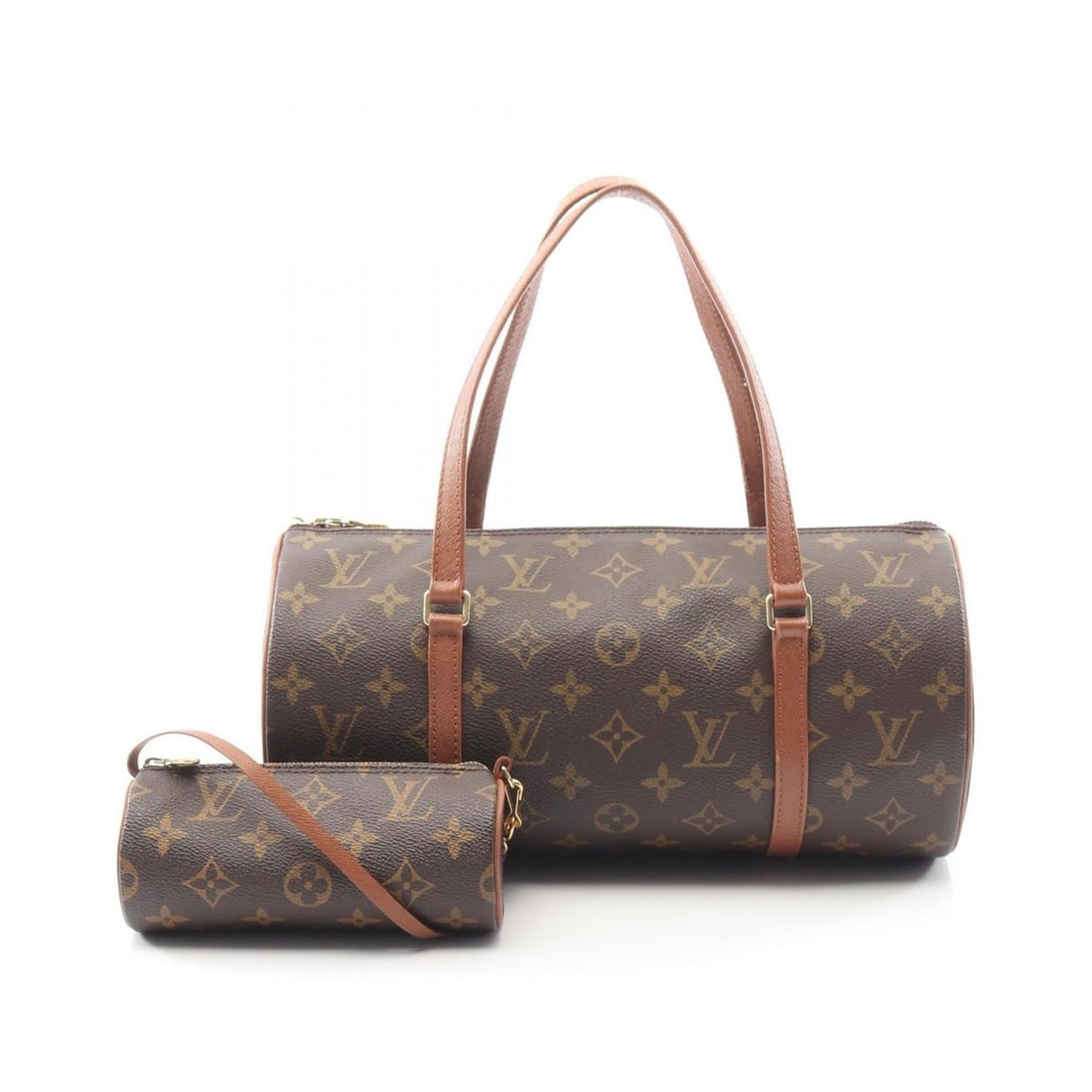Louis Vuitton Papillon 30 (old model) handbag in coated canvas and leather with Monogram detailing, (1 of 9)