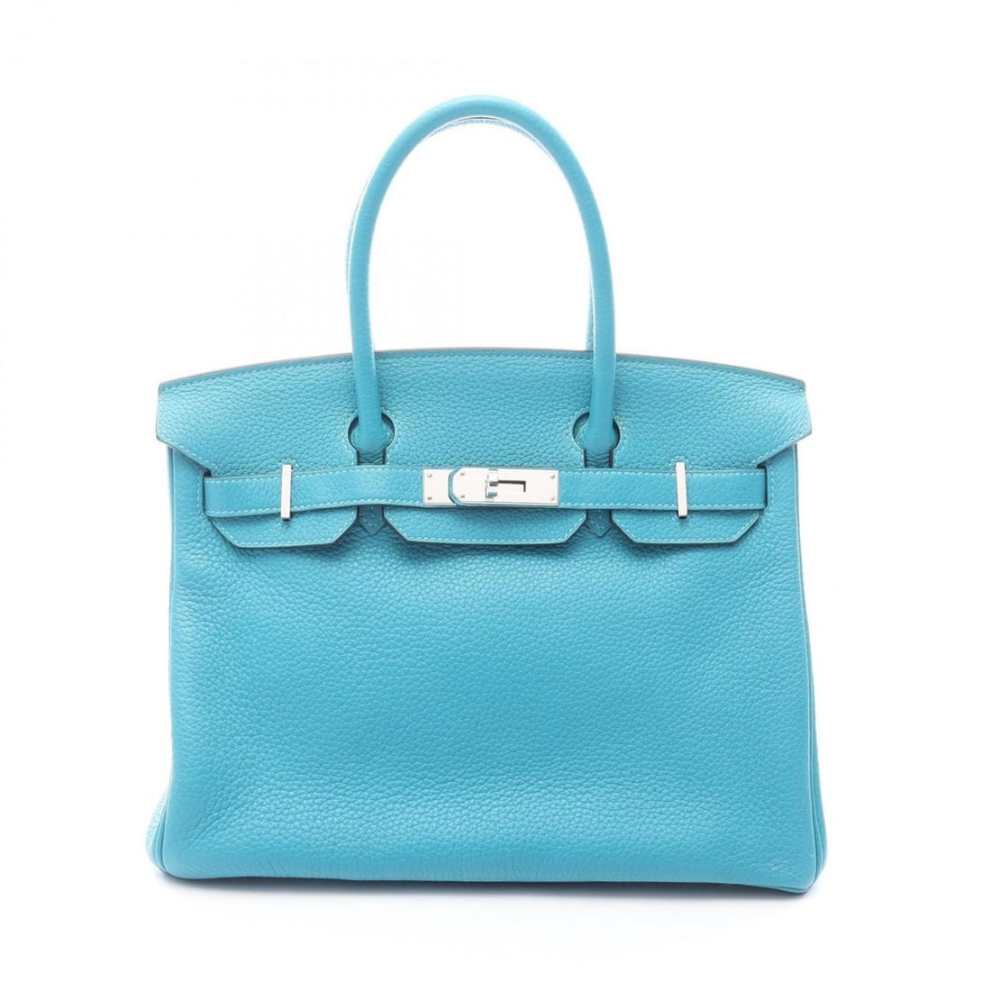 Hermes Hermès Birkin 30 handbag in Taurillon Clemence leather, green for women.: --- Catalog ---Category: SizeSize (HxWxD): 24cm x 30cm x 15cm / 9.44'' x 11.81'' x 5.9''Handle Length: 33cm / 12.99''Category: DesignType: HandbagColor: GreenGender: WomenMaterial: Taurillon clemence