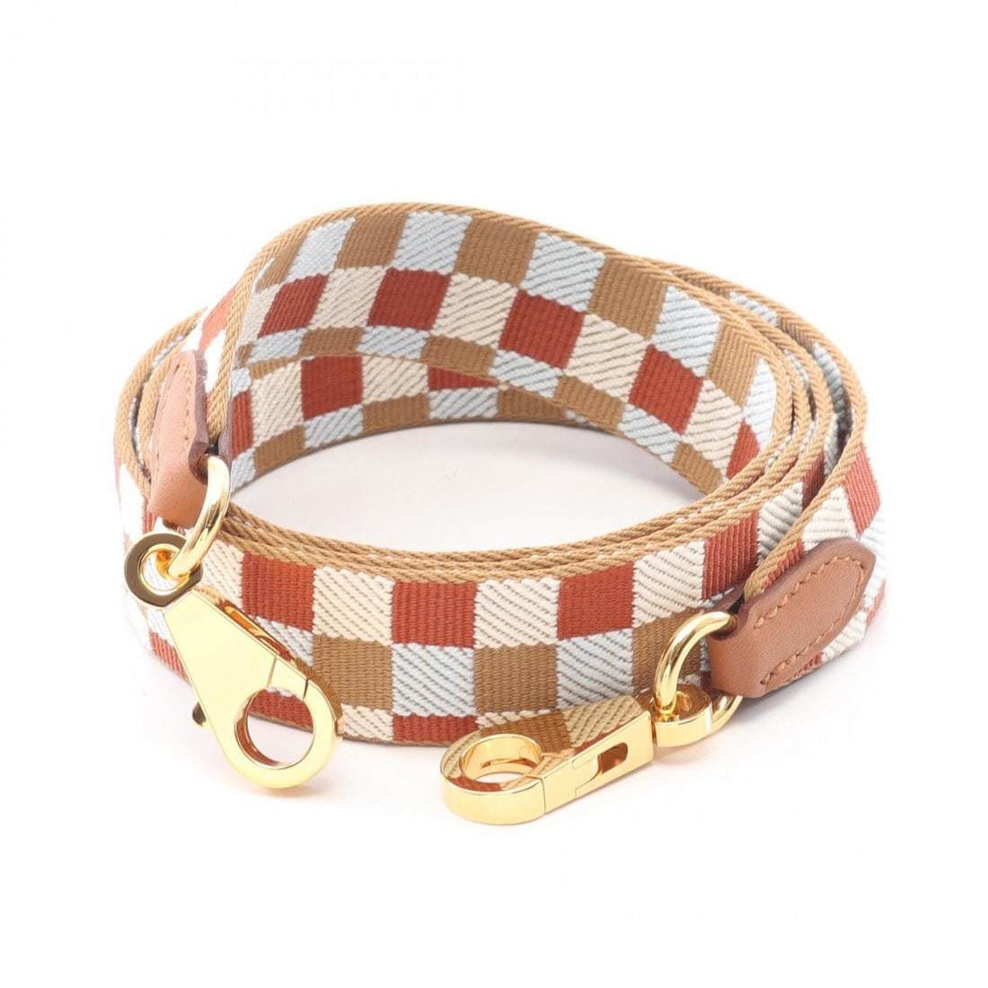 Hermes Hermès Bandouliere Maxica Drille Shoulder Strap Accessory Canvas Leather Swift Women's Brown: --- Catalog ---Category: DesignType: StrapColor: Brown, Gold, Multi-colorGender: WomenMaterial: Canvas, Leather, Swift leatherCategory: GeneralBrand: Hermes--- Item List ---Section: ConditionRanking: