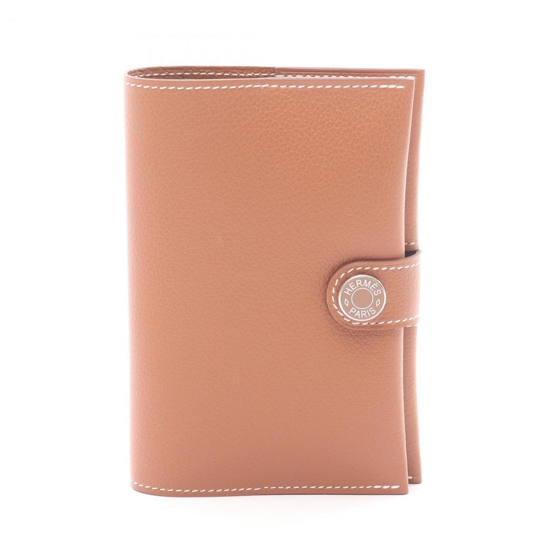 Hermes Hermès R.M.S Crude Celle Passport Case, Business Card Leather Evercolor, Women's, Brown (1 of 15)