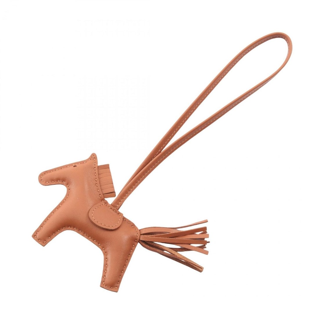 Hermes Hermès Rodeo PM Charm Accessory Leather Anjo Miro Women's Brown (1 of 8)