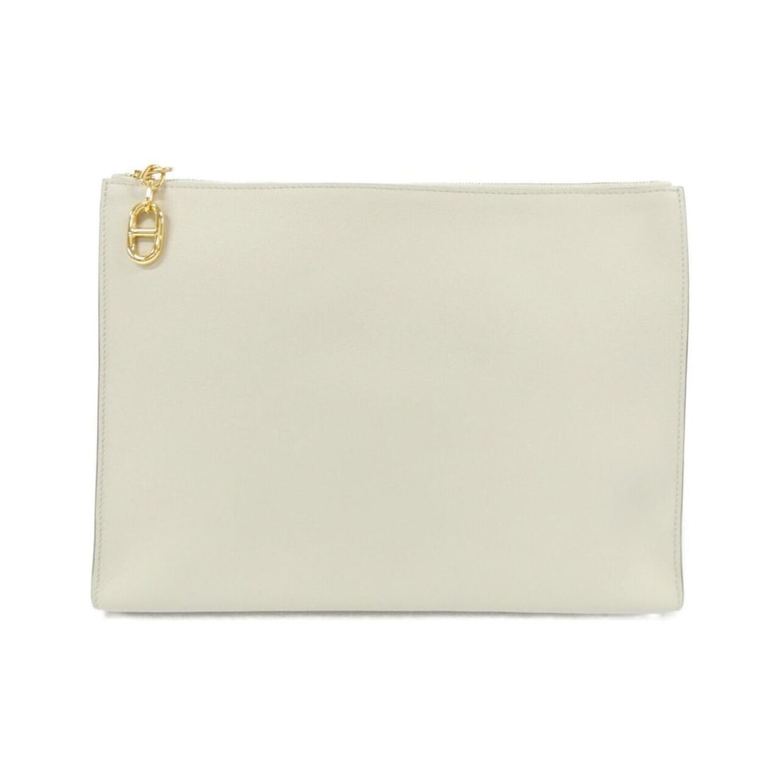 Hermes Zip En Go Chaine d'Ancre GM 084322CC Bag Pouch: --- Catalog ---Category: SizeSize (HxWxD): 20cm x 27cm x 4cm / 7.87'' x 10.62'' x 1.57''Category: DesignType: PouchGender: WomenHardware Color: GoldCategory: GeneralBrand: Hermes--- Item List