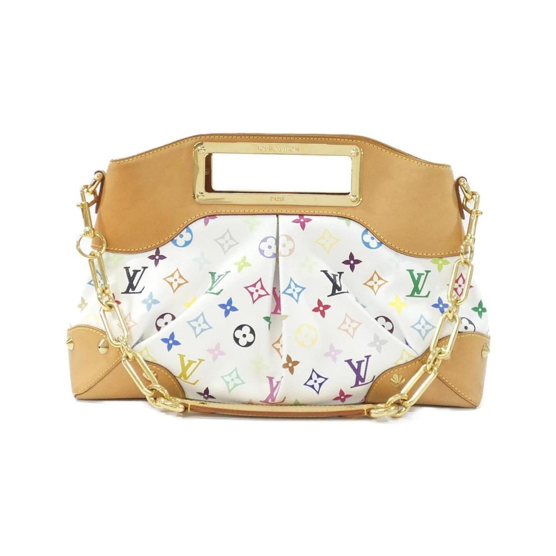 Louis Vuitton Multicolor Judy MM M40255 Handbag: --- Catalog ---Category: SizeWeight: 1.01kg / 2.22lb.Size (HxWxD): 25cm x 36cm x 10cm / 9.84'' x 14.17'' x 3.93''Strap Length: 62cm / 24.4''Handle Length: 25.5cm / 10.03''Category: DesignType: