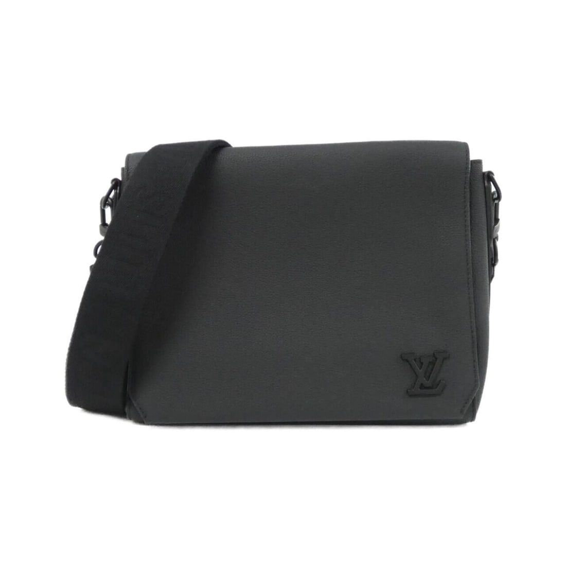 Louis Vuitton LV Aerogram Takeoff Messenger Shoulder Bag M57080: --- Catalog ---Category: SizeWeight: 880g / 1.94lb.Size (HxWxD): 24cm x 28cm x 10cm / 9.44'' x 11.02'' x 3.93''Strap Length: 147cm / 57.87''Category: DesignType: Shoulder bagColor: BlackGender: