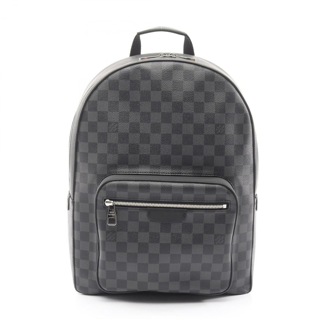 Louis Vuitton Josh Backpack, Coated Canvas and Leather with Damier Graphite Finish, Men's, Black, (1 of 17)