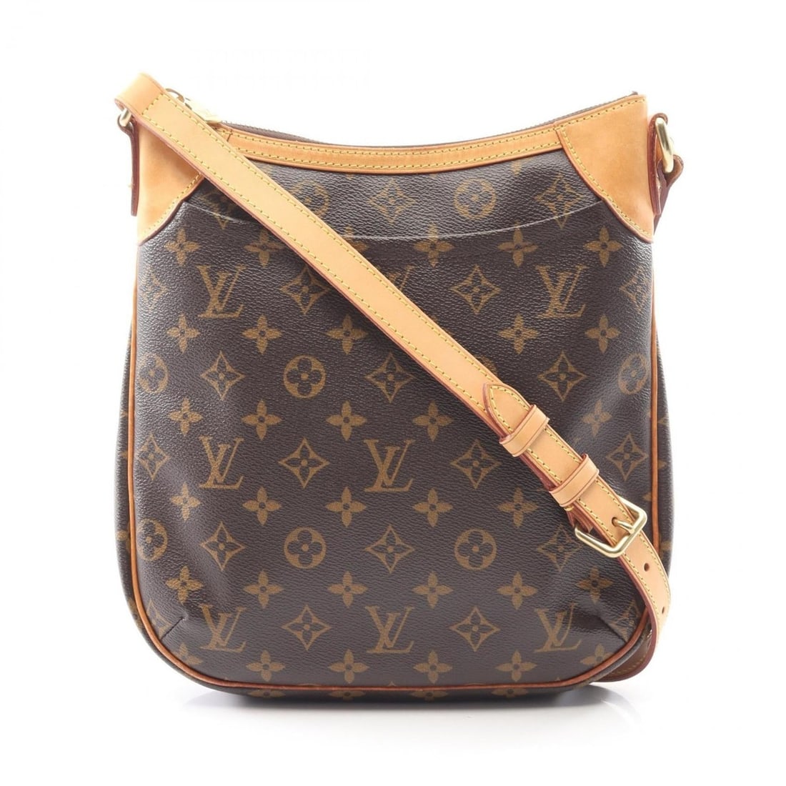 Louis Vuitton Odeon PM Shoulder Bag, Coated Canvas and Leather, Monogram, Women's, Brown, M56390 (1 of 20)