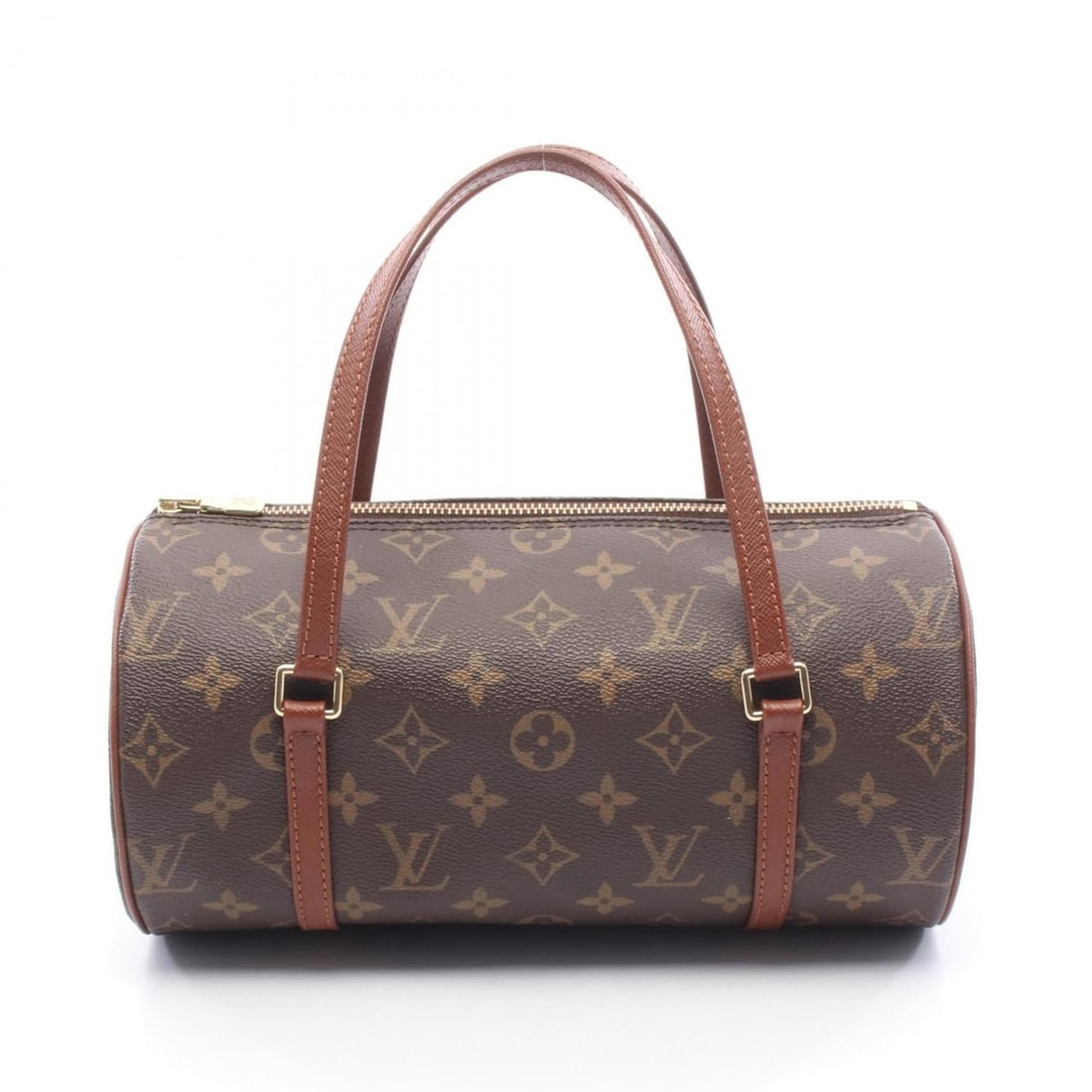 Louis Vuitton Papillon 26 Old Model Handbag, Coated Canvas and Leather, Monogram, Women's, Brown, (1 of 9)