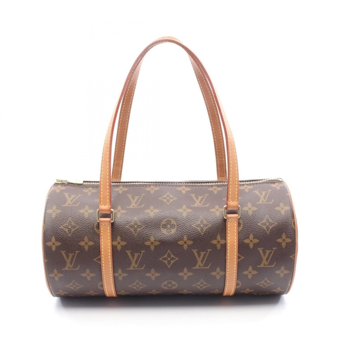 Louis Vuitton Papillon 30 Handbag, Coated Canvas and Leather, Monogram, Women's, Brown, M51385 (1 of 12)