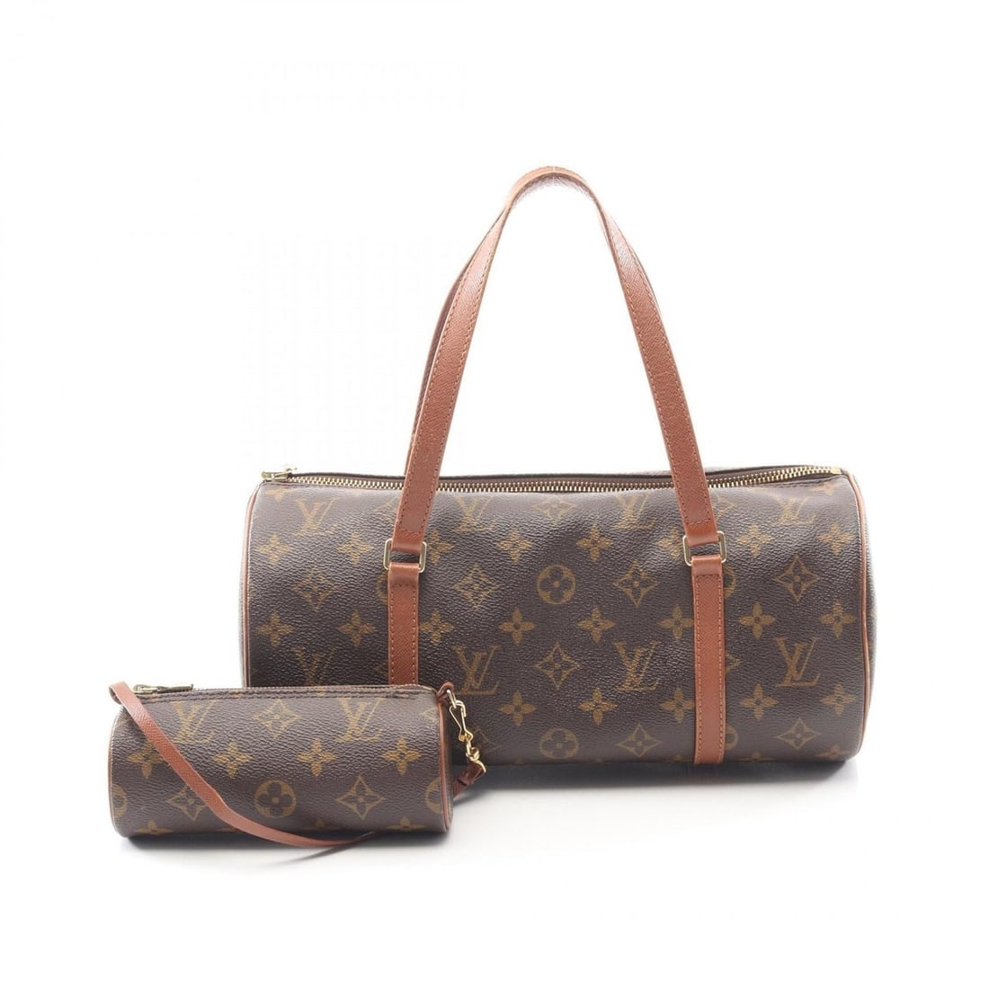 Louis Vuitton Papillon 30 (old model) handbag in coated canvas and leather with Monogram detailing, (1 of 19)