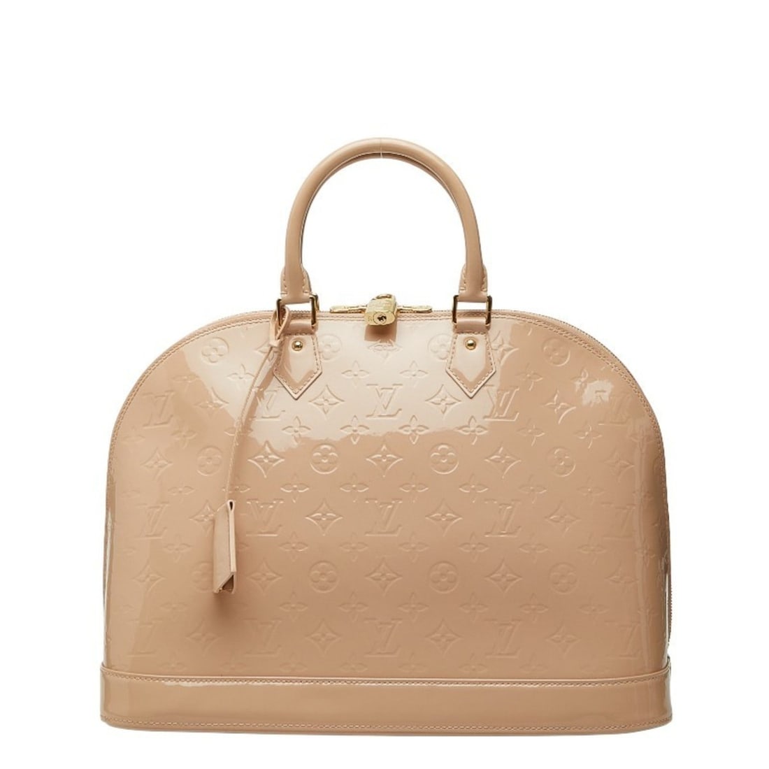 Louis Vuitton Monogram Vernis Alma GM Handbag M91610 Rose Florentine Patent Leather Women's LOUIS: --- Catalog ---Category: SizeSize (HxWxD): 29cm x 39cm x 18.5cm / 11.41'' x 15.35'' x 7.28''Category: DesignType: HandbagColor: Monogram, Rose florentinGender: WomenMaterial: Patent leather , Monogram
