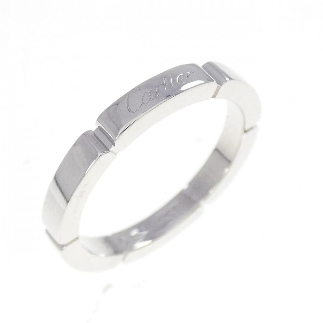 Cartier Maillon Panthere Ring: --- Catalog ---Category: SizeUS Size: 5Brand Size: 49Category: DesignType: Band ringGender: WomenMaterial: White gold (18K)Category: GeneralMPN: CRB4083500Brand: Cartier--- Item List ---Section: