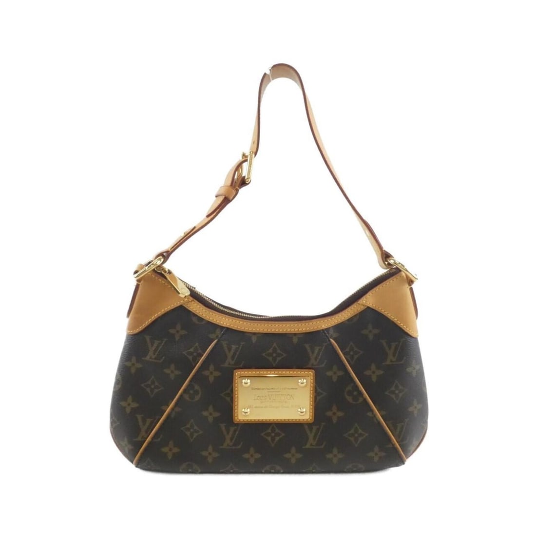 Louis Vuitton Monogram Thames PM M56384 Shoulder Bag: --- Catalog ---Category: SizeSize (HxWxD): 18cm x 33cm x 6cm / 7.08'' x 12.99'' x 2.36''Category: DesignType: Shoulder bagColor: MarronGender: WomenMaterial: Coated canvas Hardware Color: