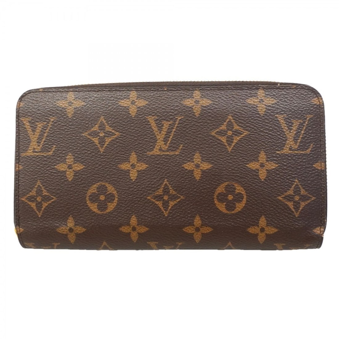 Louis Vuitton Monogram Zippy Wallet M42616 Brown Men's and Women's (1 of 10)