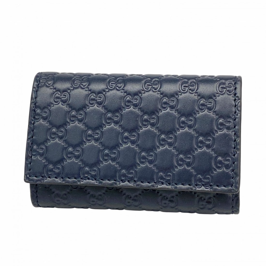 Gucci Accessories/Key Case Guccissima 150402 Leather Navy for Men and Women (1 of 13)