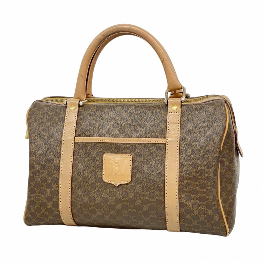 Celine handbag Macadam brown women's (1 of 18)