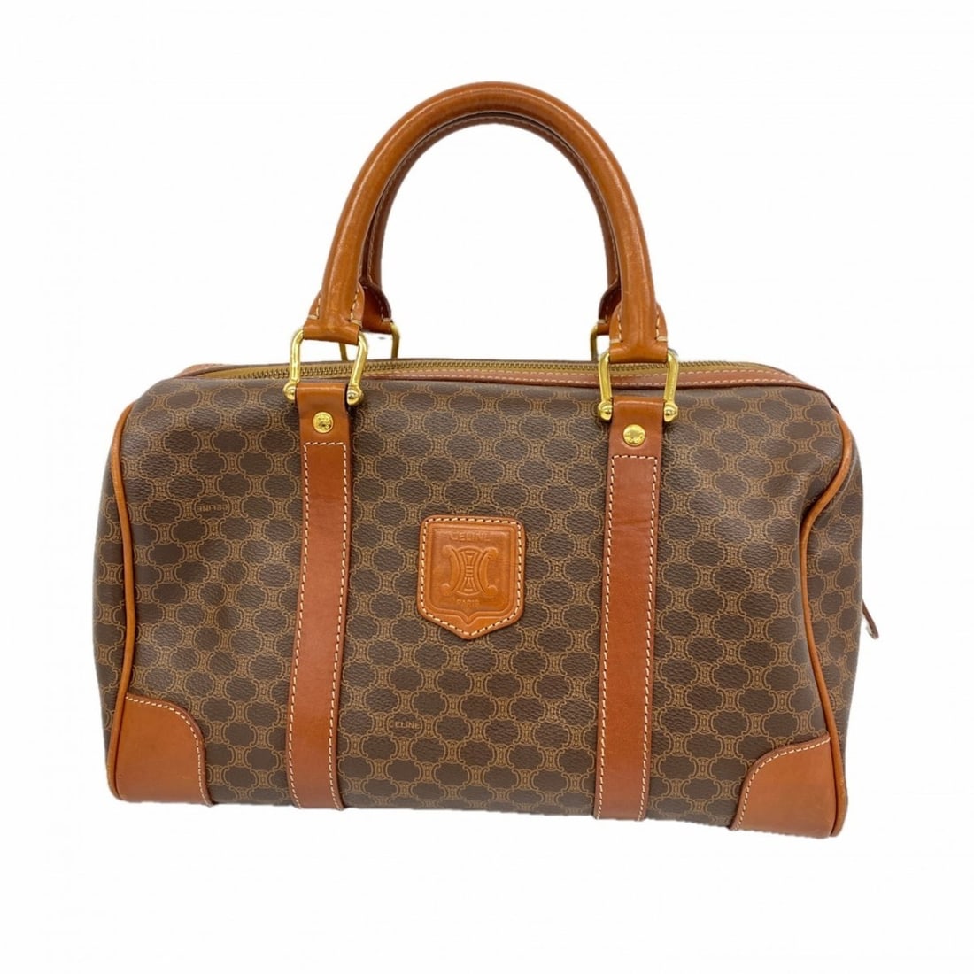 Celine handbag Macadam brown women's (1 of 17)