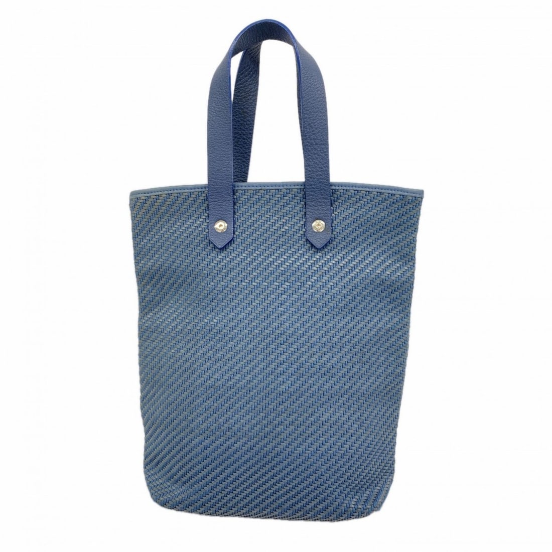 Hermes Hermès Amedaba Diago PM Handbag in Leather and Polyester, Blue, Women's: --- Catalog ---Category: SizeSize (HxWxD): 26cm x 18cm x 7cm / 10.23'' x 7.08'' x 2.75''Category: DesignType: HandbagColor: BlueGender: WomenMaterial: Leather , Polyester Hardware Color: SilverCategor