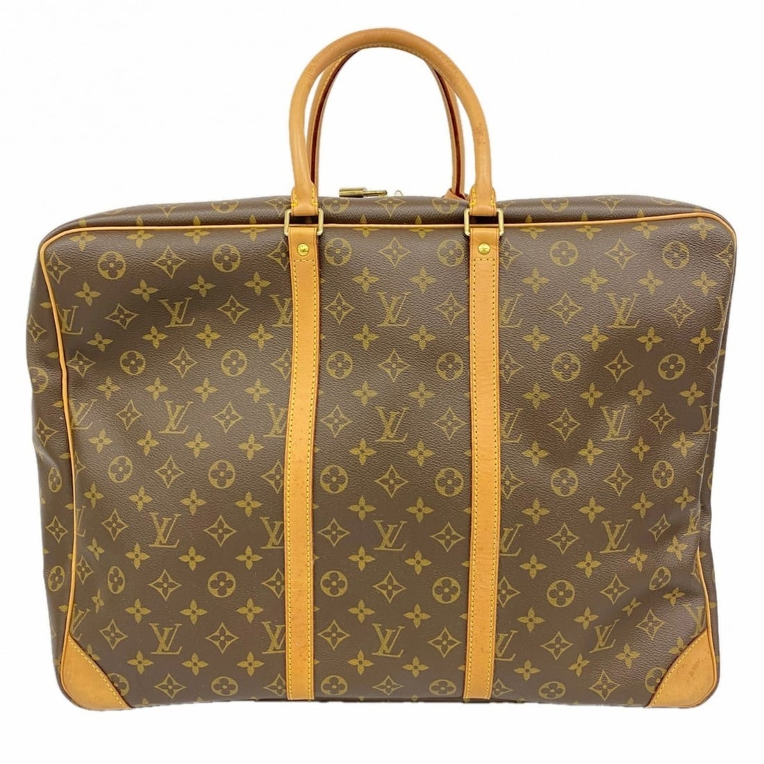 Louis Vuitton Monogram Sirius 50 Boston Bag M41406 Brown Men's and Women's (1 of 18)
