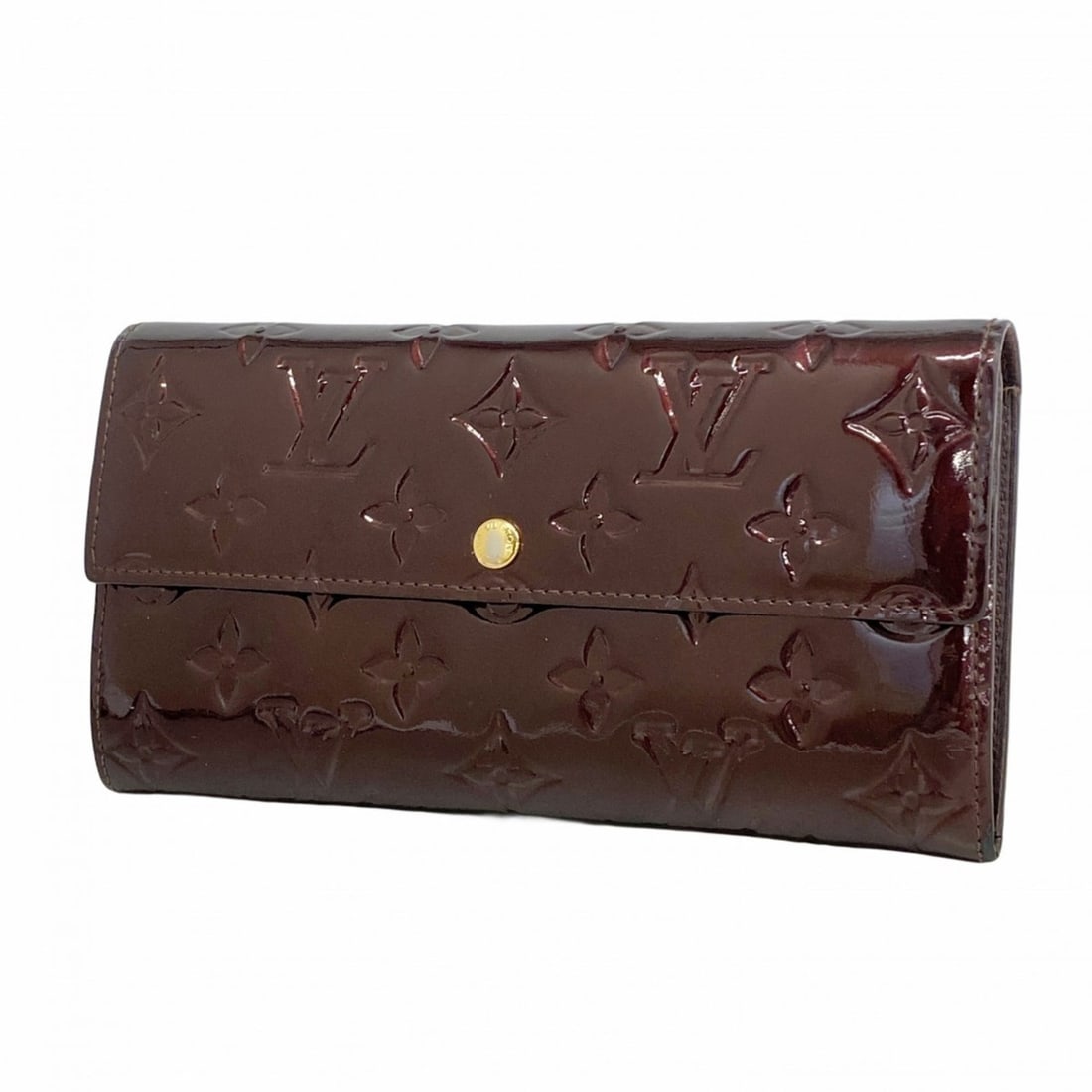 Louis Vuitton Vernis Portefeuille Sarah Long Wallet M90152 Amaranth Women's: --- Catalog ---Category: SizeSize (HxWxD): 10cm x 19cm x 2.5cm / 3.93'' x 7.48'' x 0.98''Category: DesignType: Long wallet (bi-fold)Color: AmaranteGender: WomenCategory: GeneralMPN: M90152Brand: Louis