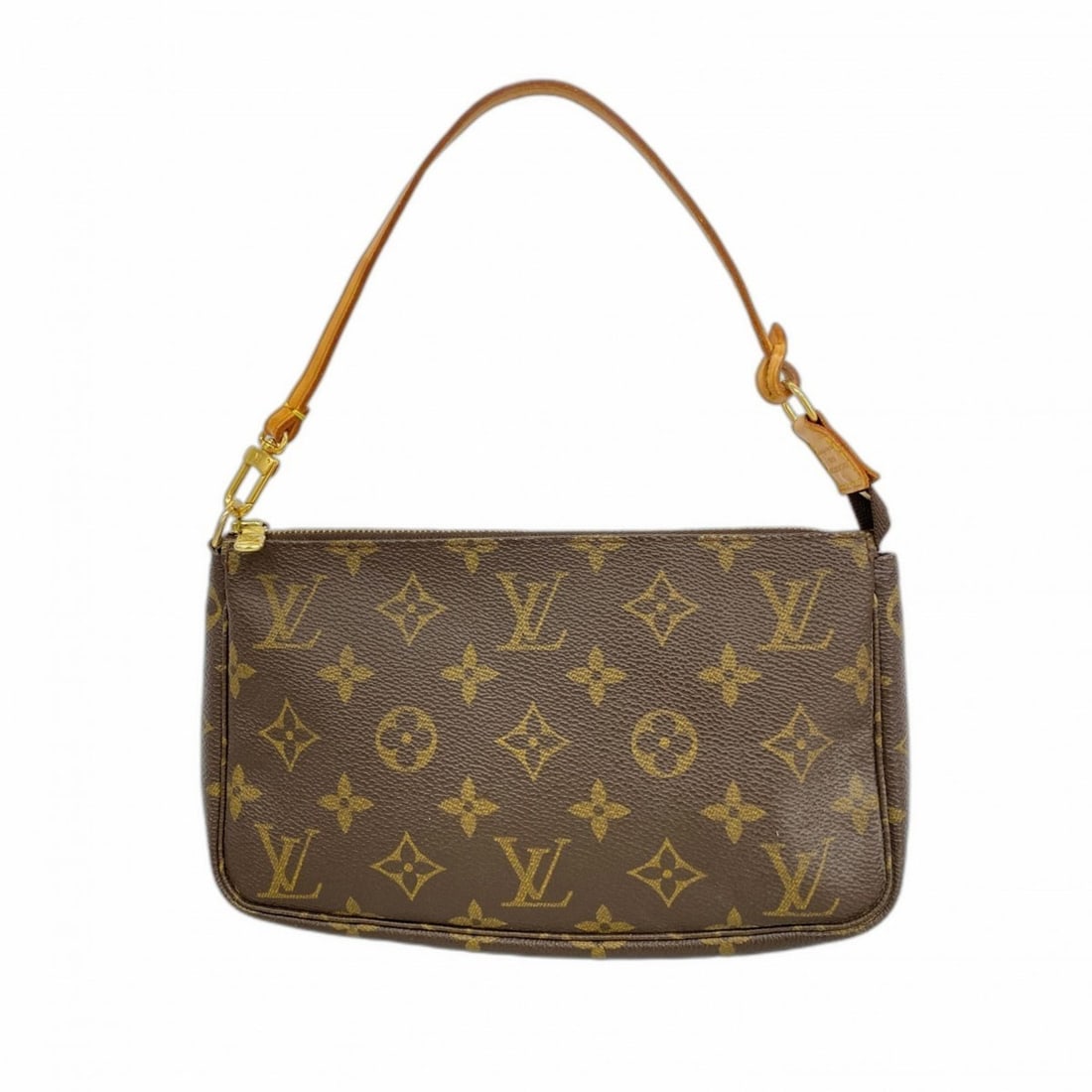 Louis Vuitton Monogram Pochette Accessoires M51980 Brown Women's Bag/Pouch (1 of 13)