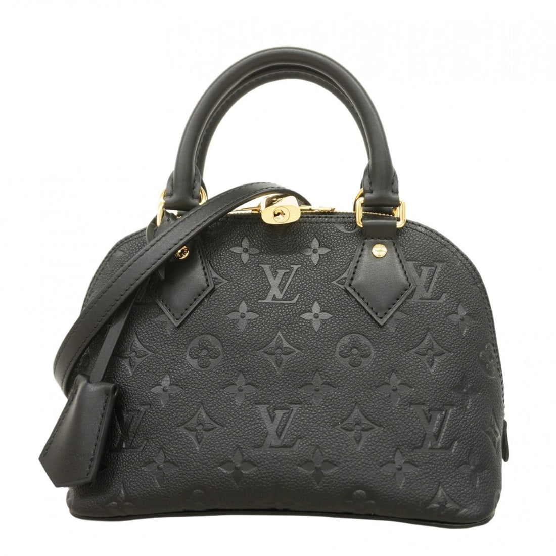 Louis Vuitton Monogram Empreinte Alma BB Handbag M26409 Black 2-Way Bag for Women (1 of 16)