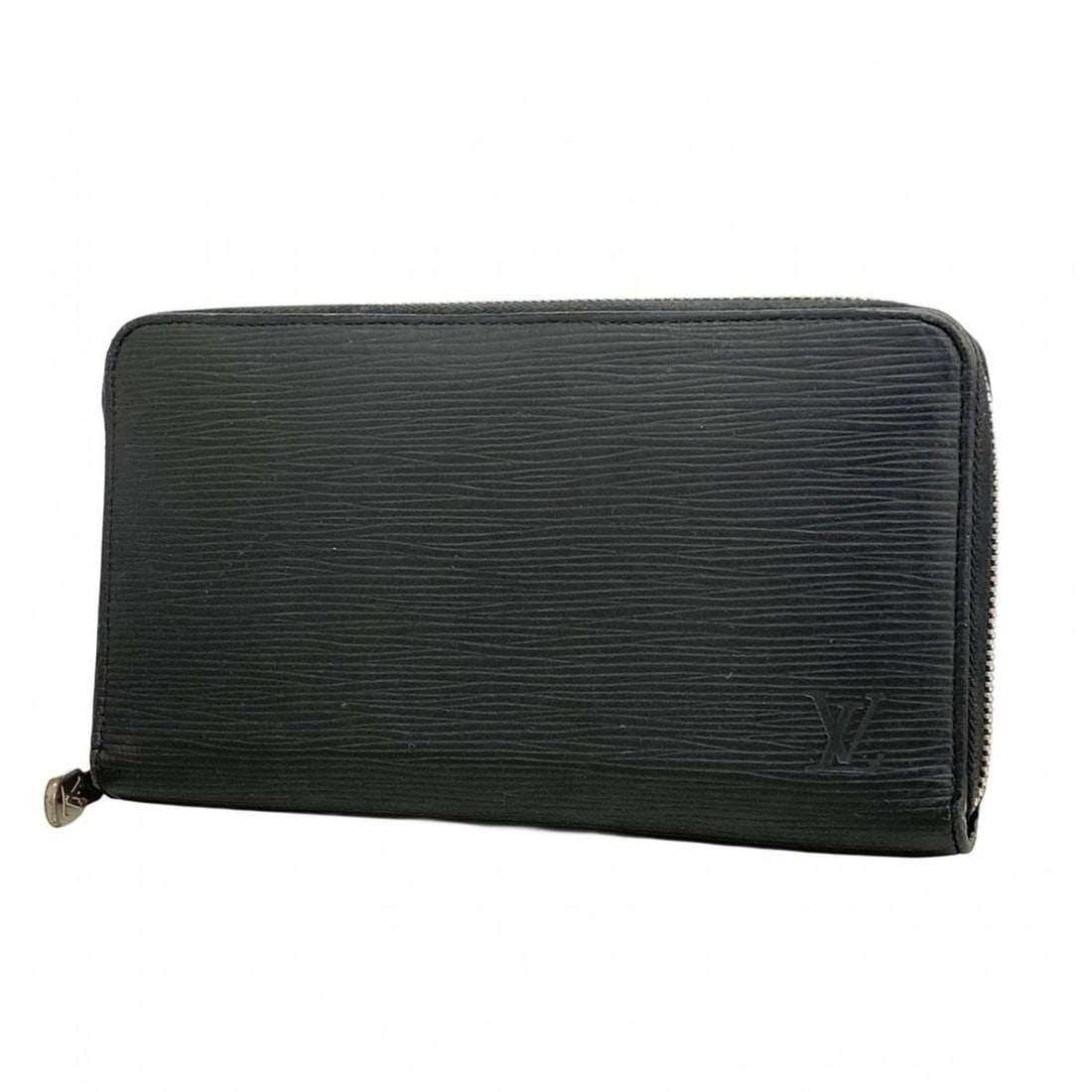 Louis Vuitton Epi Zippy Organizer Long Wallet NM M62643 Noir Men's (1 of 12)