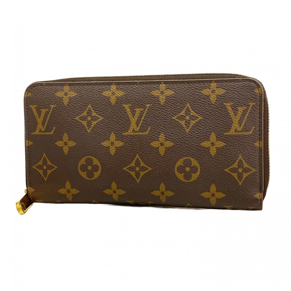 Louis Vuitton Monogram Zippy Wallet M41896 Brown Coquelicot Women's (1 of 13)