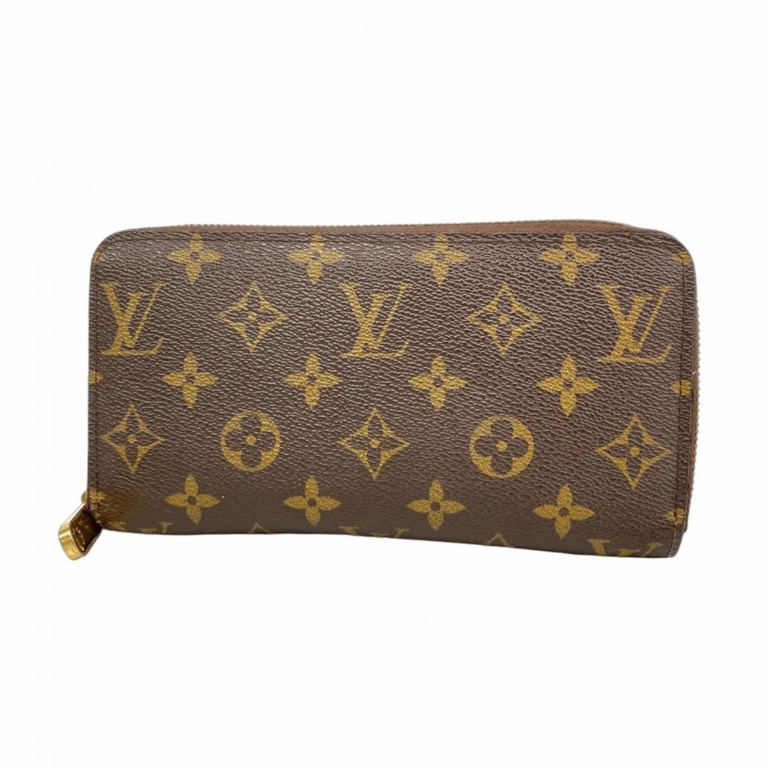 Louis Vuitton Monogram Zippy Wallet M60017 Brown Men's and Women's (1 of 12)