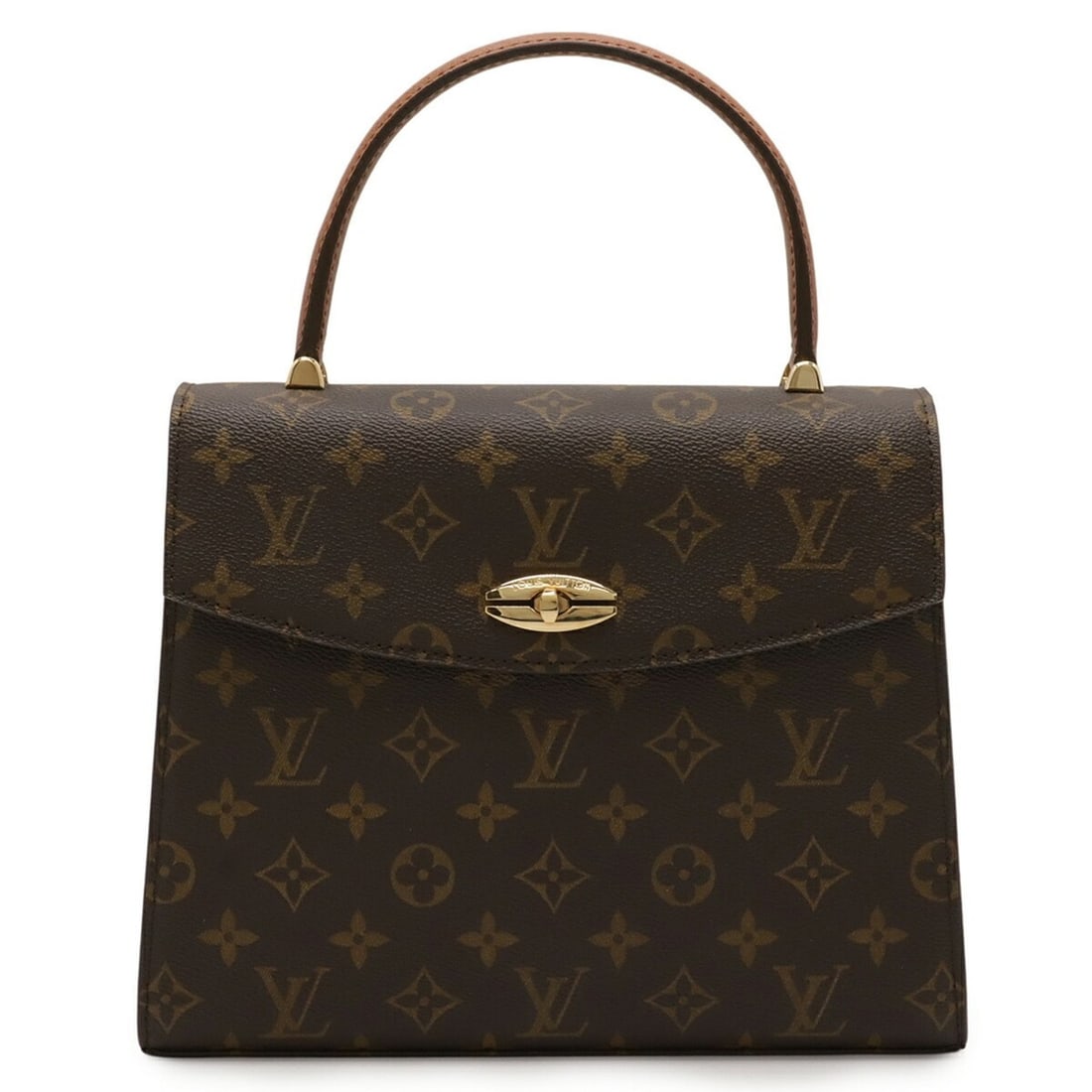 LOUIS VUITTON Monogram Malesherbes Handbag, Flap Bag, Non-sticky, M51379: --- Catalog ---Category: SizeWeight: 620g / 1.36lb.Size (HxWxD): 21.5cm x 25.5cm x 6.5cm / 8.46'' x 10.03'' x 2.55''Category: DesignType: HandbagColor: BrownGender: WomenMaterial: Monogram Category: G