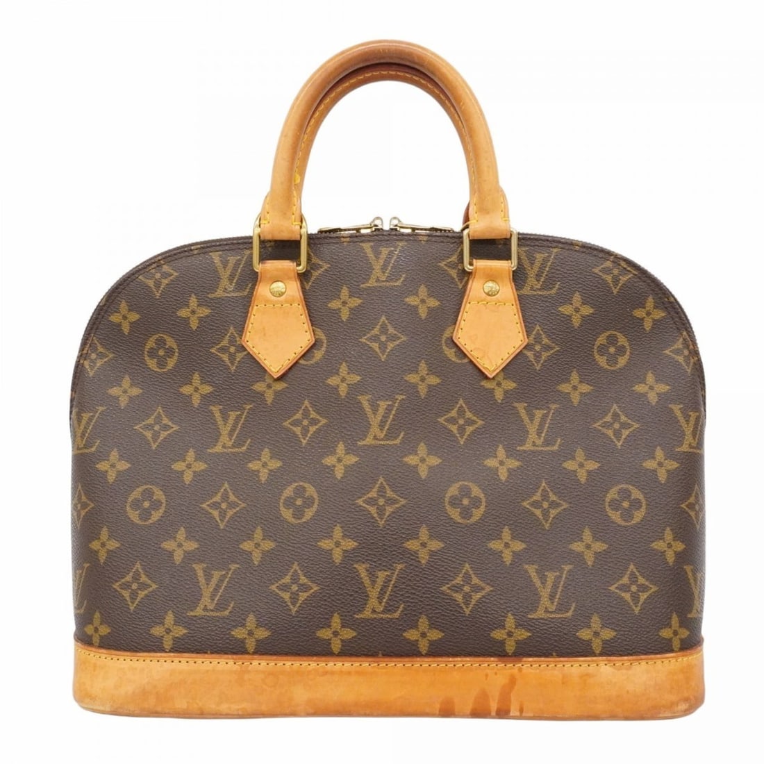 Louis Vuitton Monogram Alma Handbag M51130 Brown Women's (1 of 16)