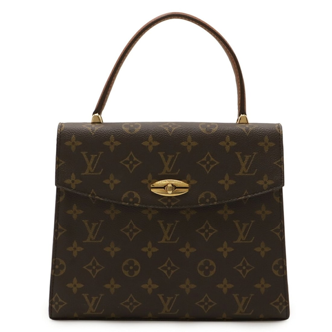 LOUIS VUITTON Monogram Malesherbes Handbag Flap Bag M51379: --- Catalog ---Category: SizeWeight: 600g / 1.32lb.Size (HxWxD): 21cm x 26cm x 6cm / 8.26'' x 10.23'' x 2.36''Category: DesignType: HandbagColor: BrownGender: WomenMaterial: Monogram Category: General