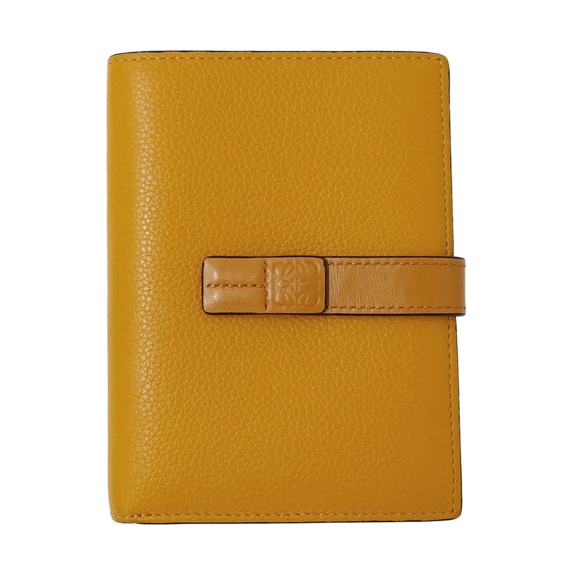 LOEWE Women's Designer Bifold Wallet in Yellow and Brown Leather (1 of 20)