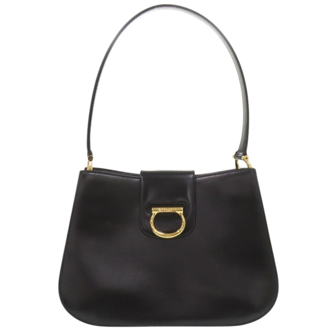 Excellent condition Celine leather black shoulder bag 0247CELINE (1 of 10)